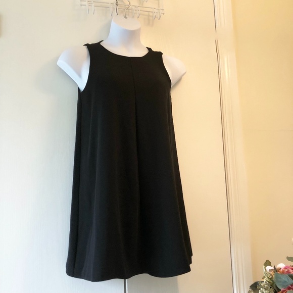 NWT Zara Basic Black Dress Medium - Picture 5 of 8